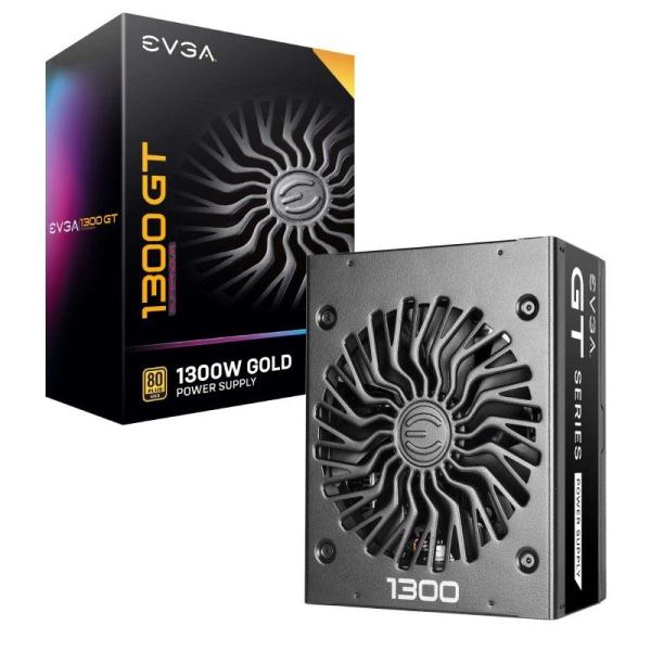 Fuente de Alimentación EVGA 1300 GT Supernova/ 1300W/ Ventilador 13.5cm/ 80 Plus Gold