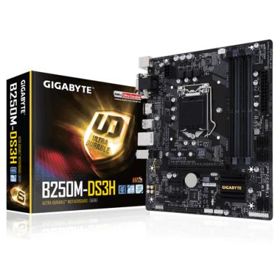 PLACA BASE GIGABYTE B250M-DS3H - INTEL SKT LGA1151 - CHIPSET