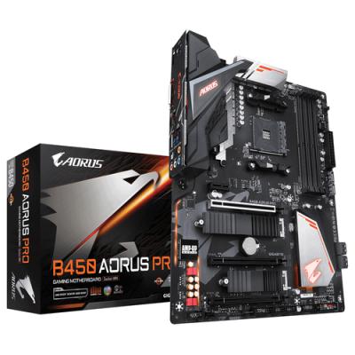 PLACA BASE GIGABYTE B450 AORUS PRO - SOCKET AM4 SOPORTA AMD