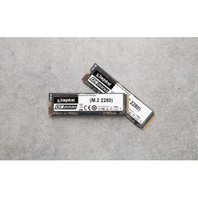 DISCO SÓLIDO KINGSTON KC2000 1TB - PCIe NVMe GEN 3.0 - M.2 2280