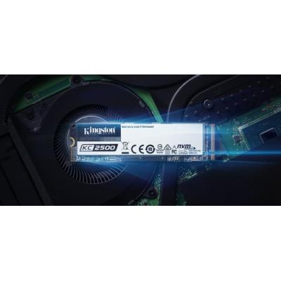 Disco SSD Kingston KC2500 250GB/ M.2 2280 PCIe