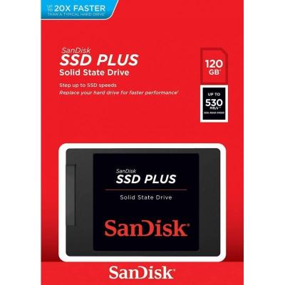 Disco SSD SanDisk Plus 120GB/ SATA III