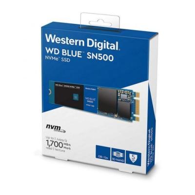 DISCO SÓLIDO WESTERN DIGITAL BLUE SN500 500GB - PCIE NVMe GEN3