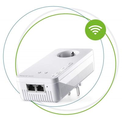 Adaptador Powerline Devolo Magic 1 WiFi 1200Mbps/ Alcance 400m/