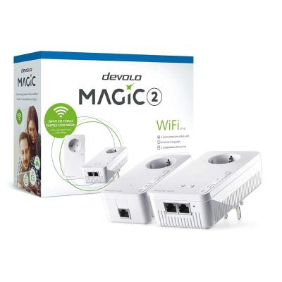 KIT PLC/POWERLINE DEVOLO MAGIC 2 WIFI - MESH WIFI - 300MBPS POR