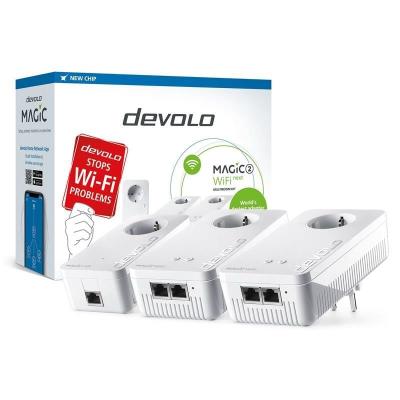 Adaptador Powerline Devolo Magic 2 WiFi Next MultiRoom 2Gbps/