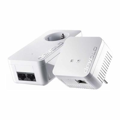 Adaptador Powerline Devolo DLAN 550 WiFi 500Mbps/ Alcance 400m/