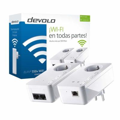 KIT PLC/POWERLINE DEVOLO DLAN 550+ WIFI - 1*DLAN 550+ WIFI +