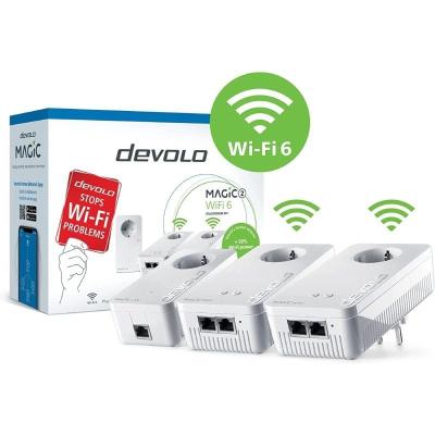 Adaptador Powerline Devolo Magic 2 WiFi 6 Multiroom Kit/