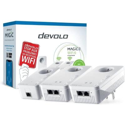 Adaptador Powerline Devolo Magic 2 WiFi 6 Mesh Multiroom Kit/