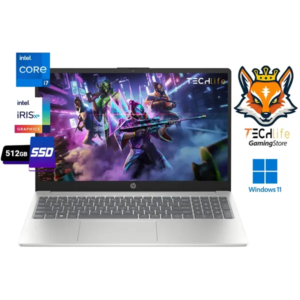 HP 15-FD0057ns Edition Intel Core i7-1355u 8GB 512GB SSD 15.6" FreeDOS Azul Lunar