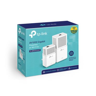 Adaptador Powerline TPLink TL-WPA7510Kit 1000Mbps/ Alcance