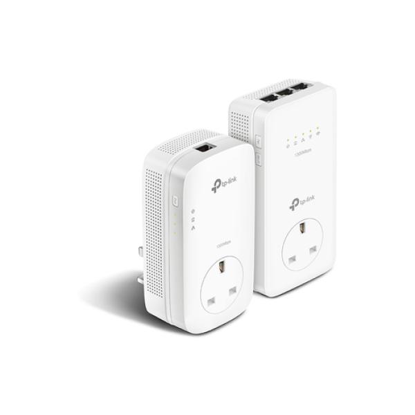 Adaptador Powerline TPLink AC WPA8630P 1200Mbps/ Alcance 300m/ Pack de 2