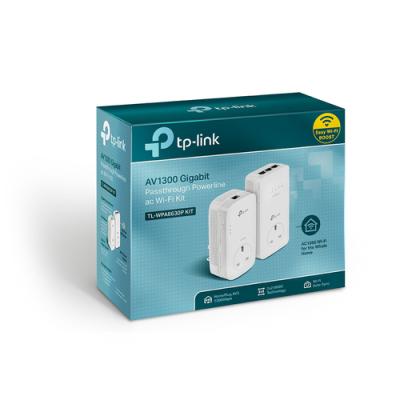 Adaptador Powerline TPLink AC WPA8630P 1200Mbps/ Alcance 300m/