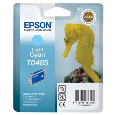 Cartucho de Tinta Reciclado Karkemis Epson T0485/ Cian Claro