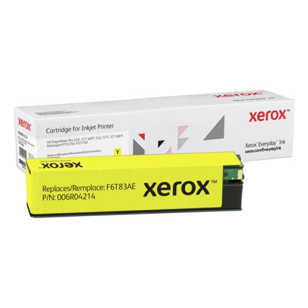 Cartucho de Tinta compatible Xerox 006R04214 compatible con HP F6T83AE/ 7000 páginas/ Amarillo