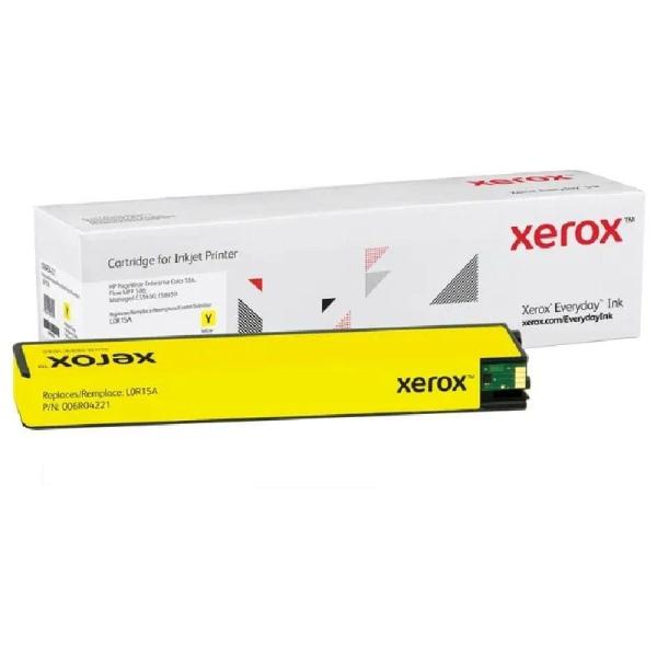 Cartucho de Tinta compatible Xerox 006R04221 compatible con HP L0R15A/ 16000 páginas/ Amarillo