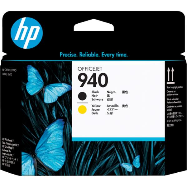 Cabezal Original HP nº940/ Negro/ Amarillo