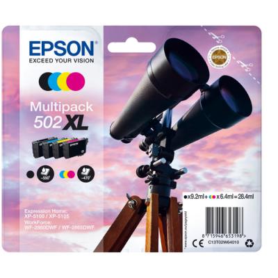 Cartucho de Tinta Original Epson nº502XL Multipack/ Negro/