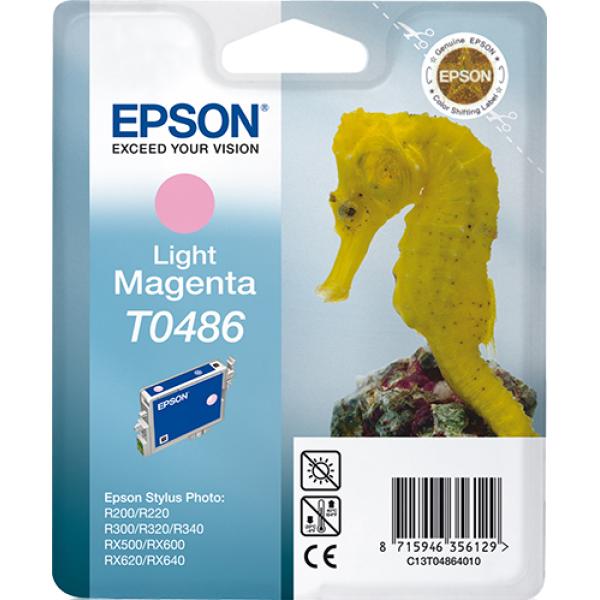 Cartucho de Tinta Original Epson T0486/ Magenta Claro