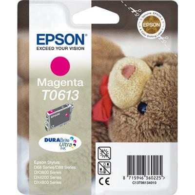 Cartucho de Tinta Original Epson T0613/ Magenta Pigmentado