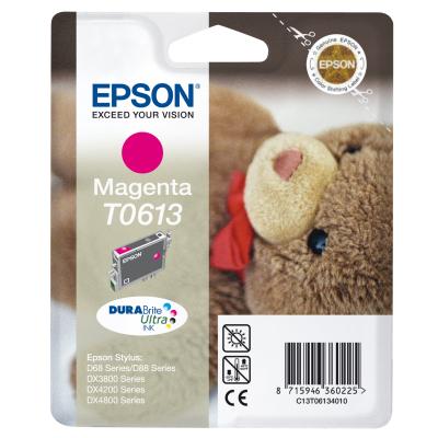 Cartucho de Tinta Original Epson T0613/ Magenta Pigmentado