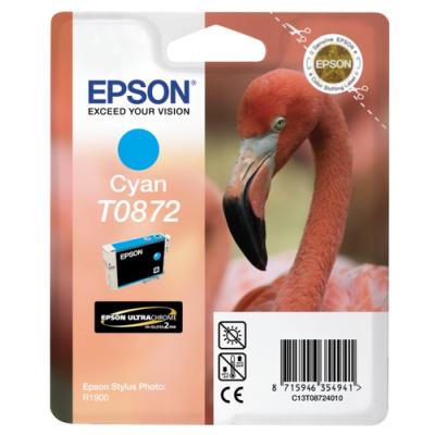 Cartucho de Tinta Original Epson T0872/ Cian