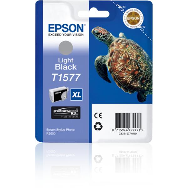 Cartucho de Tinta Original Epson nº T1577 XL/ Gris