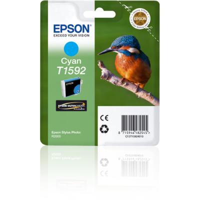 Cartucho de Tinta Original Epson T1592/ Cian