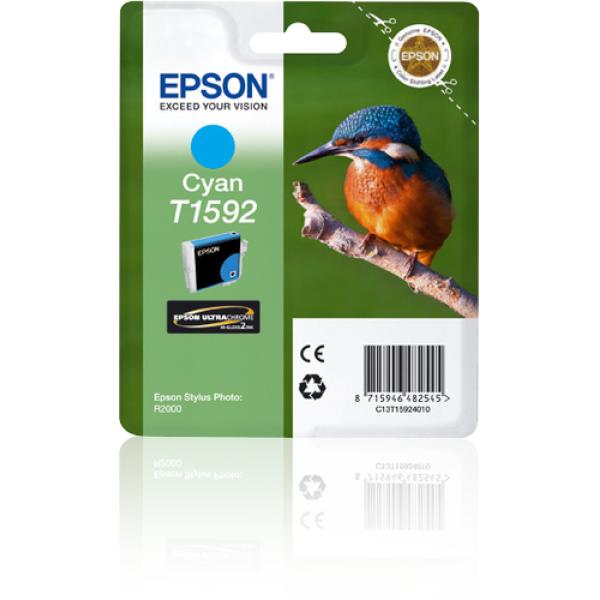 Cartucho de Tinta Original Epson T1592/ Cian