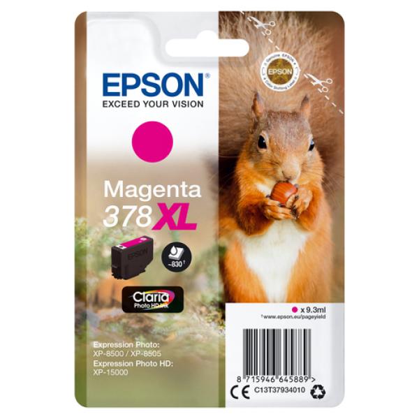 Cartucho de Tinta Original Epson nº378 XL Alta Capacidad/ Magenta