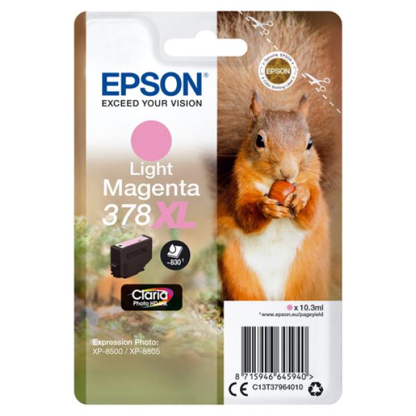 Cartucho de Tinta Original Epson nº378 XL Alta Capacidad/ Magenta Claro