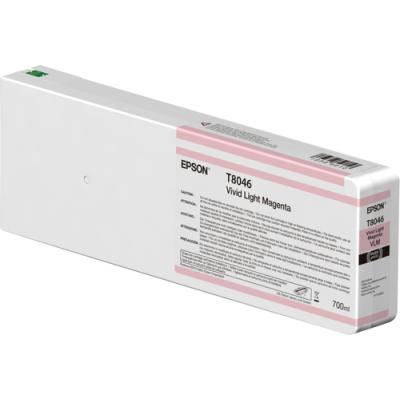 Cartucho de Tinta Original Epson T8046/ Magenta Claro Vivo