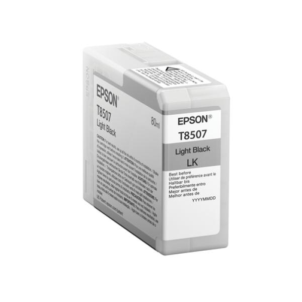 Cartucho de Tinta Original Epson T8507/ Negro Claro