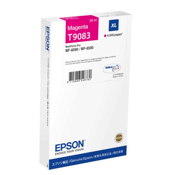 Cartucho de Tinta Original Epson T9083 XL Alta Capacidad/ Magenta