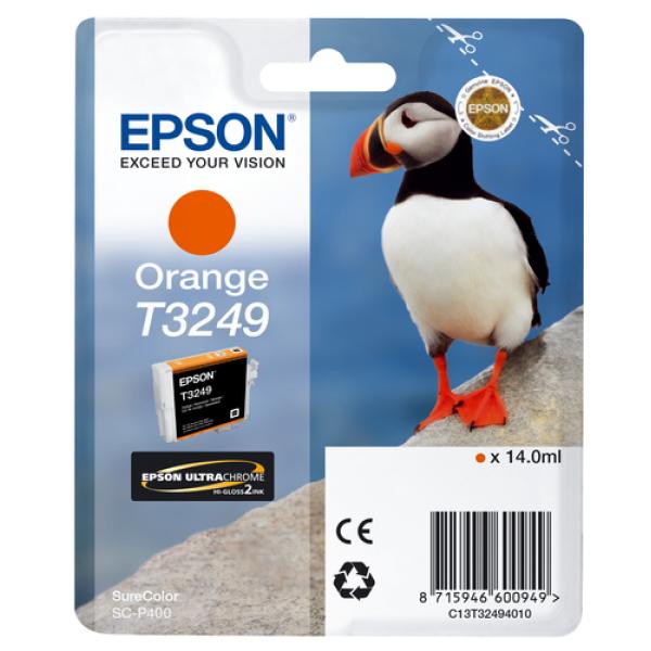 Cartucho de Tinta Original Epson T3249/ Naranja