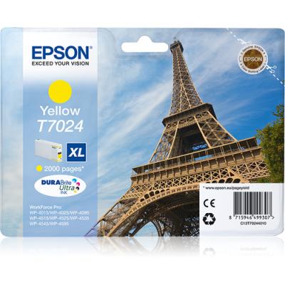 Cartucho de Tinta Original Epson T7024 XL Alta Capacidad/