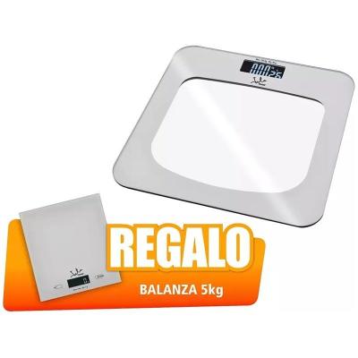 Báscula de Baño Jata Hogar P110/ Hasta 150kg/ Gris