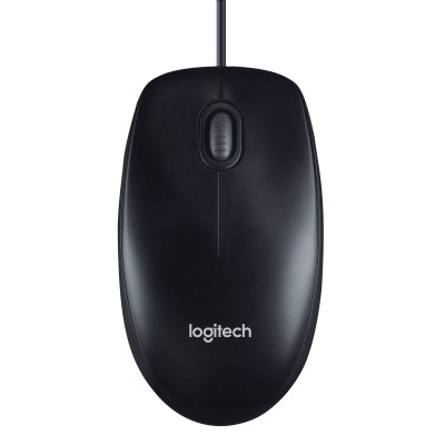 Ratón Logitech M90/ Hasta 1000 DPI/ Gris V2