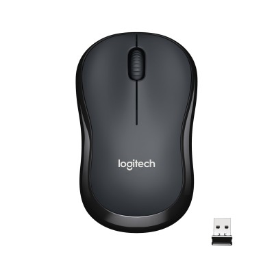 Ratón Inalámbrico Logitech Silent M220/ Hasta 1000 DPI/ Gris