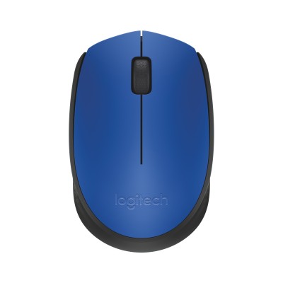 Ratón Inalámbrico Logitech M171/ Hasta 1000 DPI/ Azul