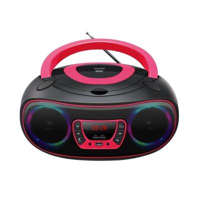 REPRODUCTOR CD DENVER TCL-212BTPINK - 2*2W SALIDA - RADIO FM -