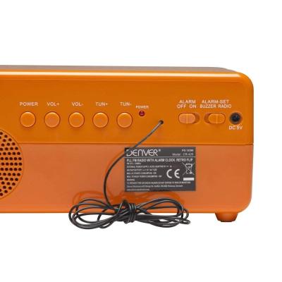 DESPERTADOR DENVER CR-425 - RADIO FM - ALARMA AL TIMBRE O RADIO