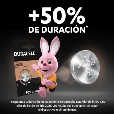 Pack de 5 Pilas de Botón Duracell DL2025B5/ 3V