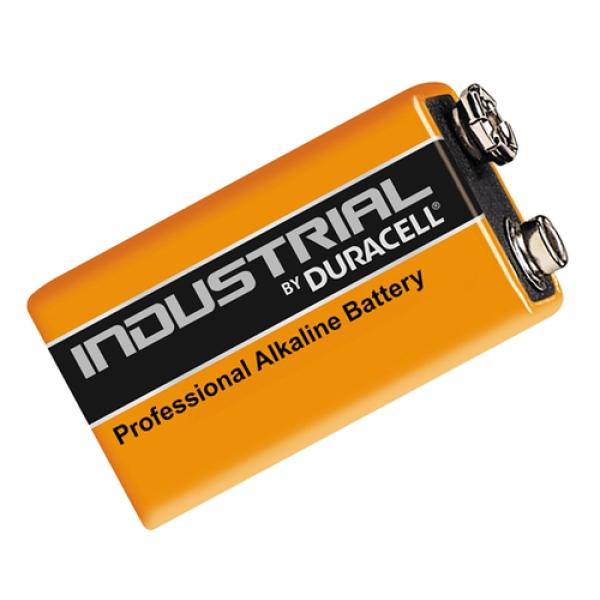 PACK DE 10 PILAS 9V DURACELL INDUSTRIAL ID1604B10 - ALCALINA