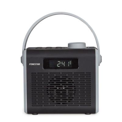 RADIO PORTÁTIL FONESTAR R2-N NEGRA - BT4.2 - FM - 1.2W RMS -