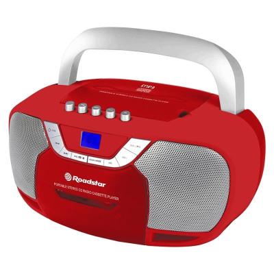 Radio CD Roadstar RCR-4625NU BK/ Roja