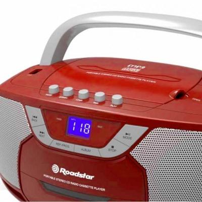 Radio CD Roadstar RCR-4625NU BK/ Roja