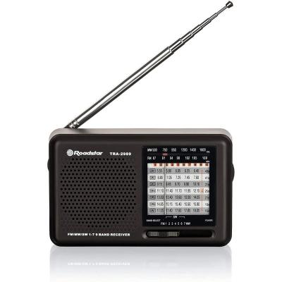 Radio Portátil Roadstar TRA-2989/ Negra