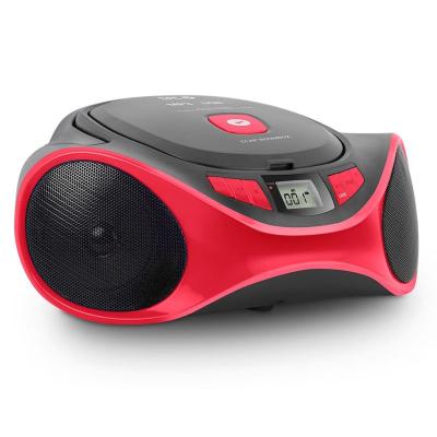 REPRODUCTOR CD SPC CLAP BOOMBOX ROJO - 2X 1.5W RMS - USB - AUX